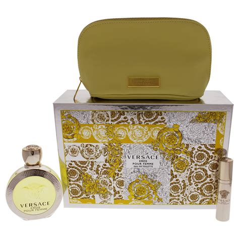 versace eros pour femme perfume gift set site macys.com|perfume versace woman 100ml.